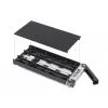 ICYDOCK Mobile Rack Schlüsselsperre miniSAS 1xM.2 NVMe zu 1x3,5-Zoll-Einbauschacht