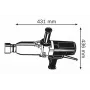 Bosch 0 601 435 103 Schlagschrauber Schwarz, Blau 920 W