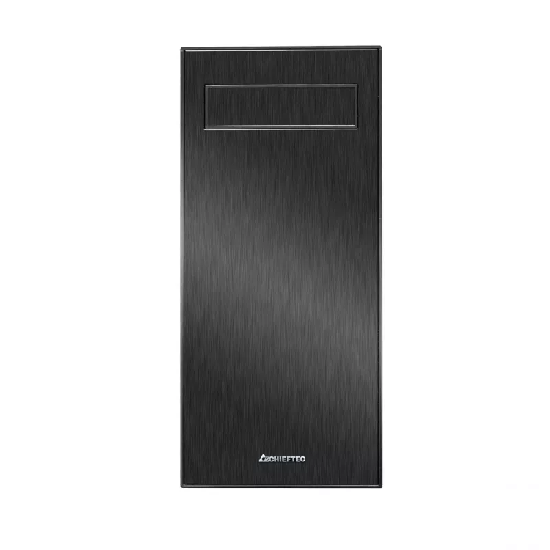 Chieftec AL-02B-TG-OP Computergehäuse Tower Schwarz