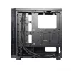 Chieftec AL-02B-TG-OP Computergehäuse Tower Schwarz