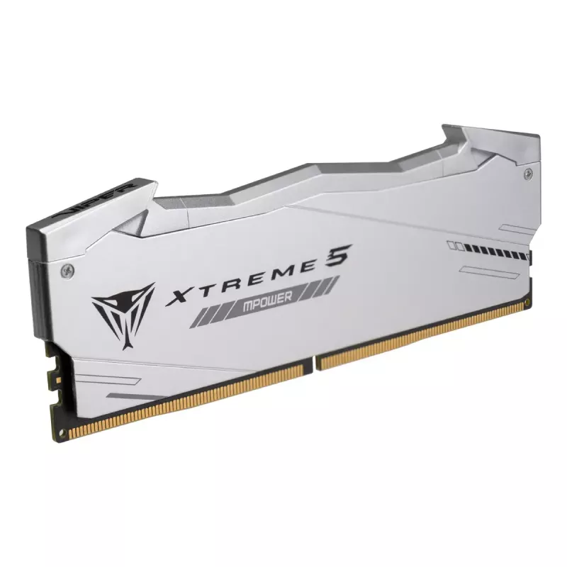 Patriot Viper Gaming RGB XTREME 5 DDR5-8000 RAM, CL 38, Intel XMP 3.0 - 32GB Dual-Kit, silber