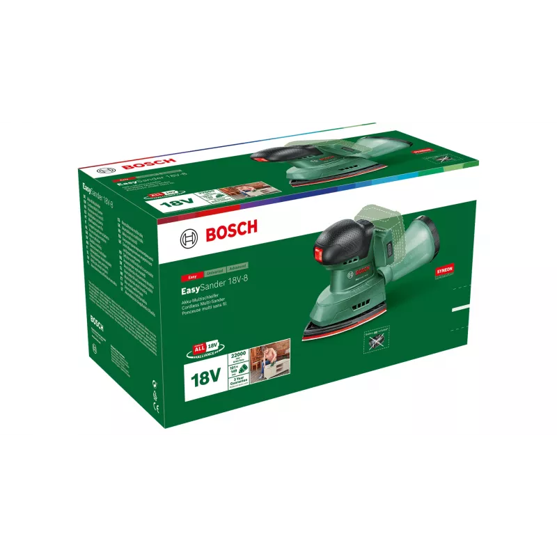 Bosch EasySander 18V-8 kabelloser Exzenterschleifer