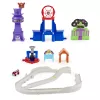 PAW Patrol , True Metal Total City Rescue Movie Track Set mit exklusivem Marshall-Fahrzeug, Maßstab 1:55, Spielzeug für Kinder ab 3 Jahren