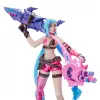 League of Legends , Dual Cities Pack w/ Exclusive Jinx, Heimerdinger, Vi, Caitlyn, and Ekko, 4-Inch Collectible Figuren, Accessories, Ages 12 and Up