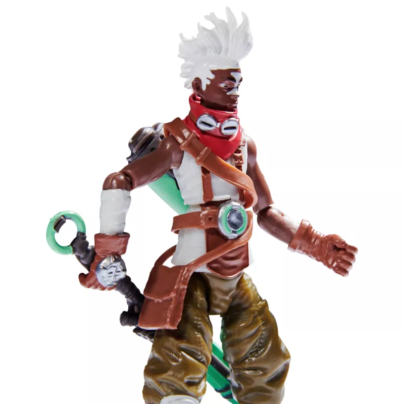 League of Legends , Dual Cities Pack w/ Exclusive Jinx, Heimerdinger, Vi, Caitlyn, and Ekko, 4-Inch Collectible Figuren, Accessories, Ages 12 and Up