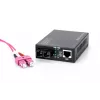DIGITUS Medienkonverter, Multimode 10/100Base-TX auf 100Base-FX, inkl. Netzteil SC-Stecker, bis zu 2 km