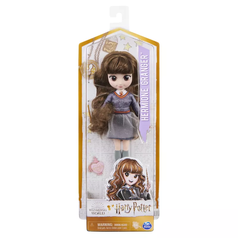 Modepuppe Spinmaster Hermione Granger, 8 Zoll (203 mm), mehrfarbig, für Kinder ab 5 Jahren