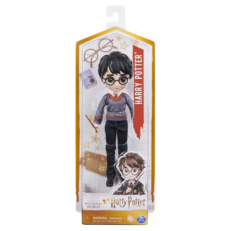 Wizarding World Harry Potter, 8-Zoll Harry Potter Puppe, Spielzeug für Kinder ab 5 Jahren