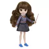 Wizarding World Harry Potter, 8-Zoll Brilliant Hermine Granger Puppen-Geschenkset mit 5 Zubehörteilen und 2 Outfits, Spielzeug für Kinder ab 6 Jahren