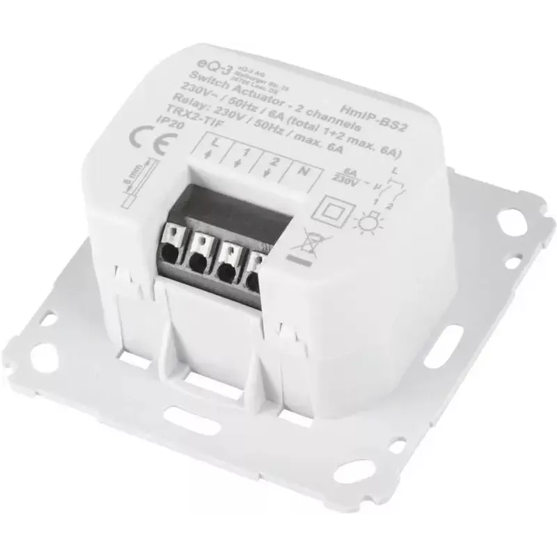 Schaltaktor Homematic IP 156757A0 — 230 V AC, 1380 W, 868,6 MHz