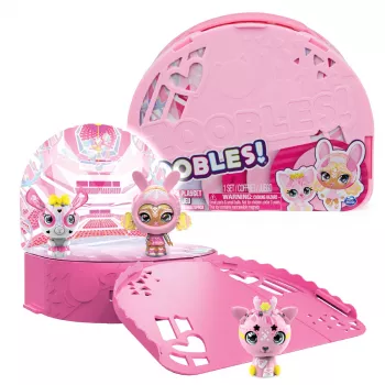 Zoobles, Dance Studio Mehrpack-Spielset und Aufbewahrungskoffer mit 3 exklusiven, sich verwandelnden Sammelfiguren, Kinderspielzeug für Mädchen ab 5 Jahren