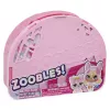 Zoobles, Dance Studio Mehrpack-Spielset und Aufbewahrungskoffer mit 3 exklusiven, sich verwandelnden Sammelfiguren, Kinderspielzeug für Mädchen ab 5 Jahren
