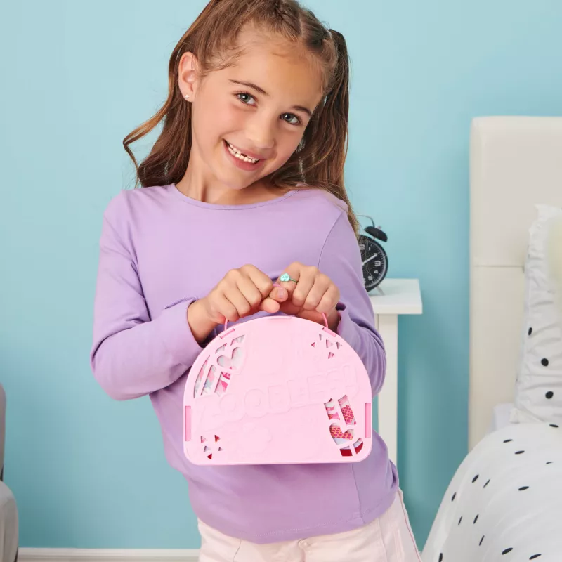 Zoobles, Dance Studio Mehrpack-Spielset und Aufbewahrungskoffer mit 3 exklusiven, sich verwandelnden Sammelfiguren, Kinderspielzeug für Mädchen ab 5 Jahren