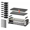 Unold 48730 Raclette-Grill 8 Person(en) 1200 W Schwarz, Edelstahl