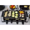 Unold 48730 Raclette-Grill 8 Person(en) 1200 W Schwarz, Edelstahl