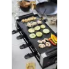 Unold 48730 Raclette-Grill 8 Person(en) 1200 W Schwarz, Edelstahl