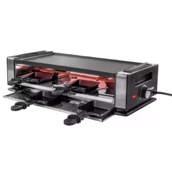 Unold 48730 Raclette-Grill 8 Person(en) 1200 W Schwarz, Edelstahl