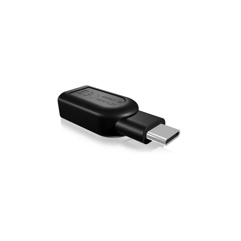 ICY BOX IB-CB003 USB 3.0 Typ-C USB 3.0 Typ-A Schwarz