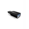 ICY BOX IB-CB003 USB 3.0 Typ-C USB 3.0 Typ-A Schwarz