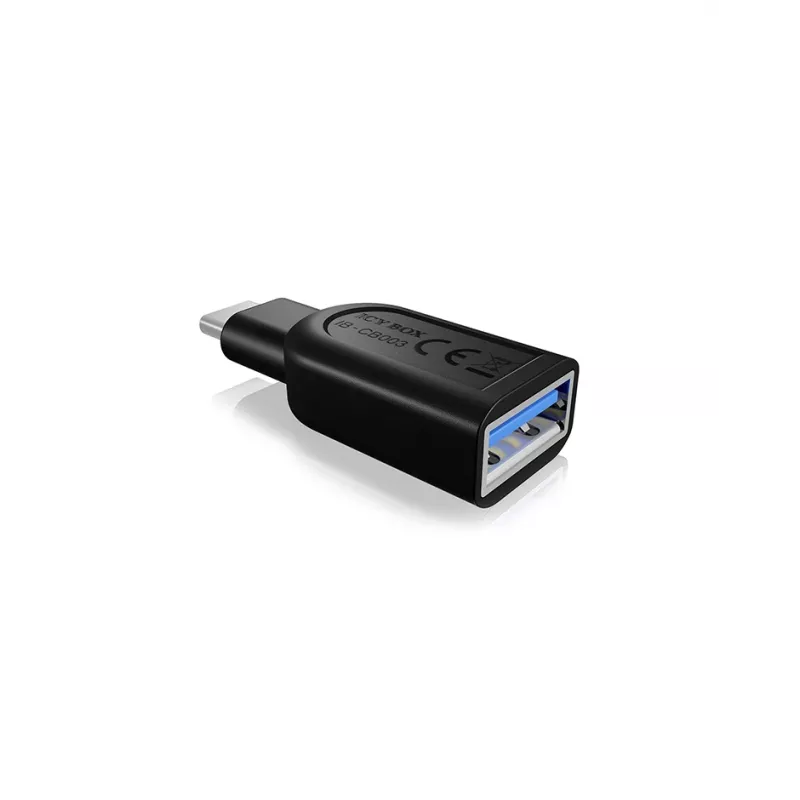 ICY BOX IB-CB003 USB 3.0 Typ-C USB 3.0 Typ-A Schwarz