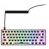 Mechanische kompakte 60%-Tastatur Sharkoon SKILLER SGK50 S4 — Kabelgebundenes USB, QWERTY deutsches Layout, RGB-Hintergrundbeleuchtung, 1,5 m Kabel, schwarz