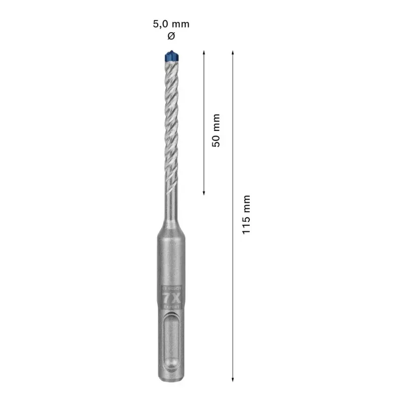 Bohrer Bosch SDS plus-7X 5 mm 115 mm