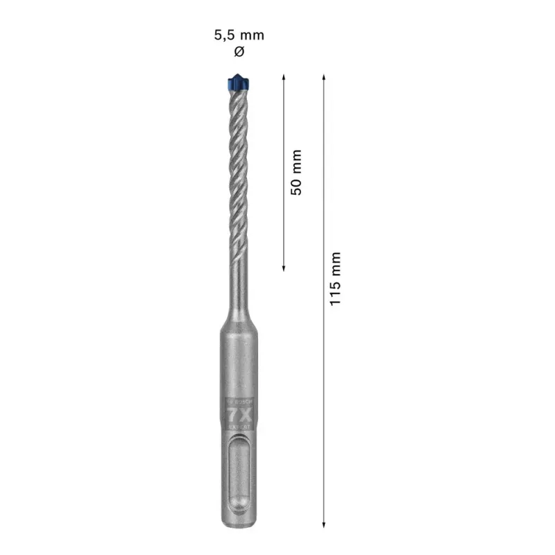 Bohrer Bosch SDS plus-7X 5,5 mm 115 mm