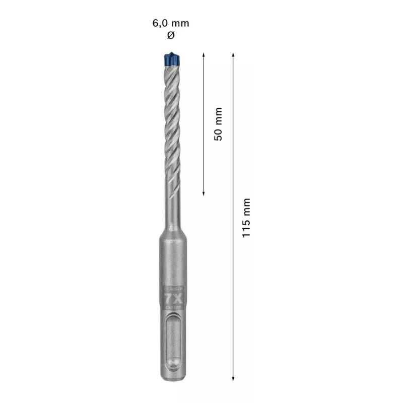 Bohrer Bosch SDS plus-7X 6mm 115mm