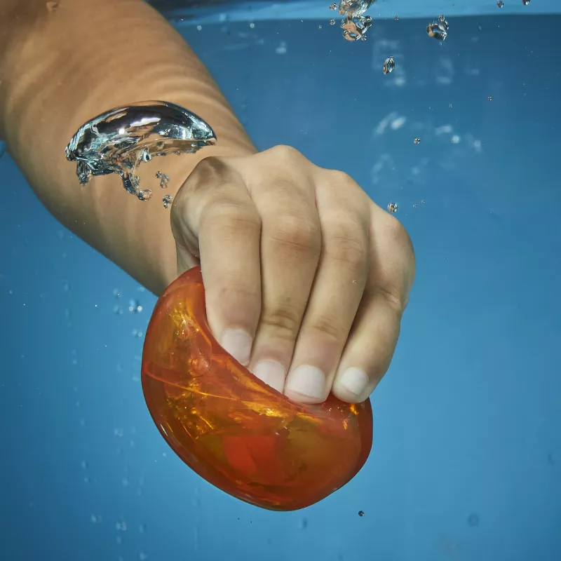 Nerf Super Soaker Hydro Balls 3er-Pack, wiederverwendbare wassergefüllte Bälle
