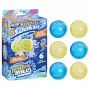 Wasserballons HASBRO Nerf Super Soaker Hydro Balls — eingebauter Wassertank, 6 Stück, Kunststoff, blau/gelb, Alter 6+