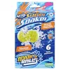 Wasserballons HASBRO Nerf Super Soaker Hydro Balls — eingebauter Wassertank, 6 Stück, Kunststoff, blau/gelb, Alter 6+