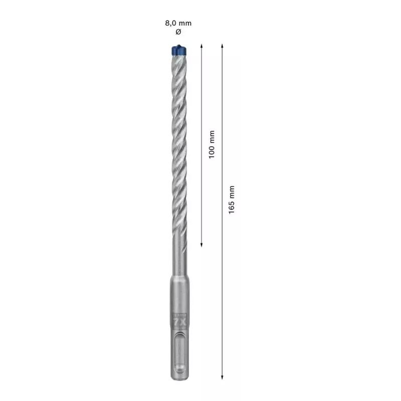Bohrer Bosch SDS plus-7X 8mm 165mm
