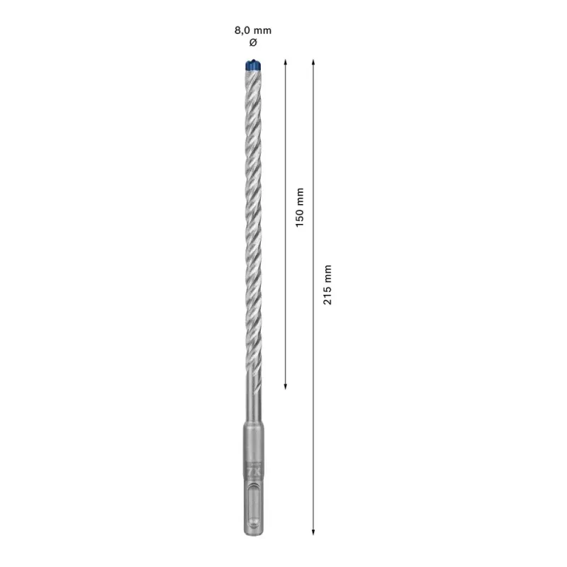 Bohrer Bosch SDS plus-7X 8mm 215mm