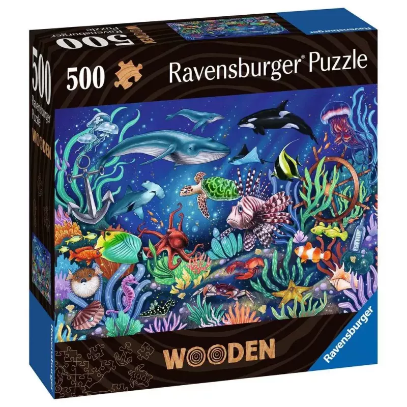 Ravensburger 17515 Puzzle 500 Teile Tiere Unter dem Meer