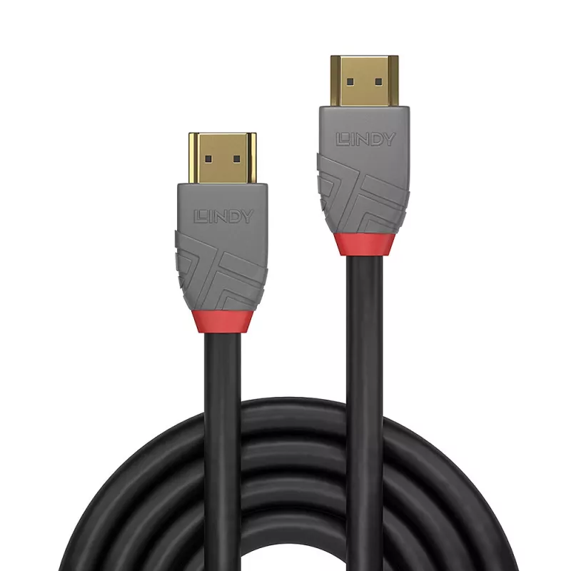 Lindy 0,5 m Ultra-High-Speed-HDMI-Kabel, Anthra Line