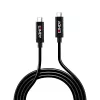 Lindy 5m aktives USB 3.2 Gen 2 C/C-Kabel, 5 m, USB C, USB C, USB 3.2 Gen 2 (3.1 Gen 2), 10 Gbit/s, Schwarz