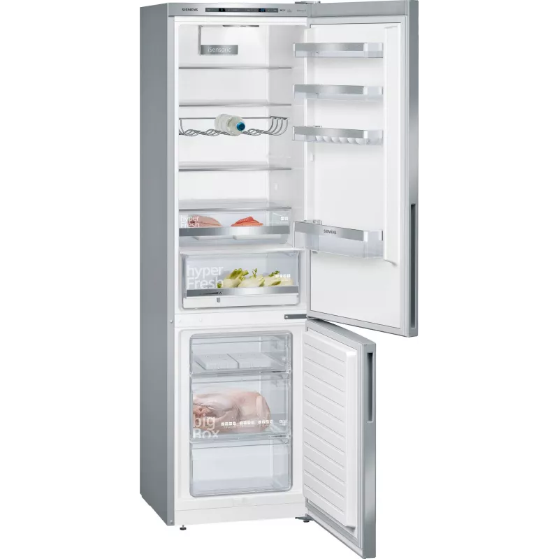 Siemens iQ500 KG39EAICA Kühl-Gefrierkombination Standgerät 343 L Silber