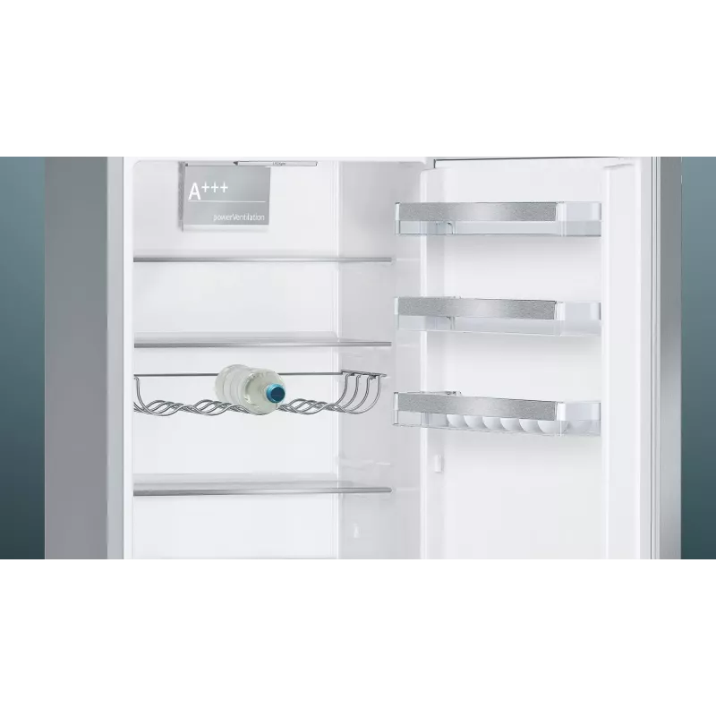Siemens iQ500 KG39EAICA Kühl-Gefrierkombination Standgerät 343 L Silber