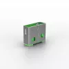 Lindy USB-Port-Blocker (ohne Schlüssel) – Packung mit 10, Farbcode: Grün