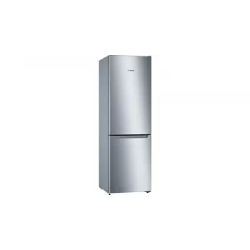 Bosch Serie 2 KGN33NLEB Kühl-Gefrierkombination Freistehend 282 L Edelstahl