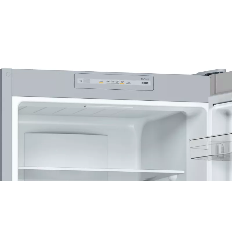 Bosch Serie 2 KGN33NLEB Kühl-Gefrierkombination Freistehend 282 L Edelstahl