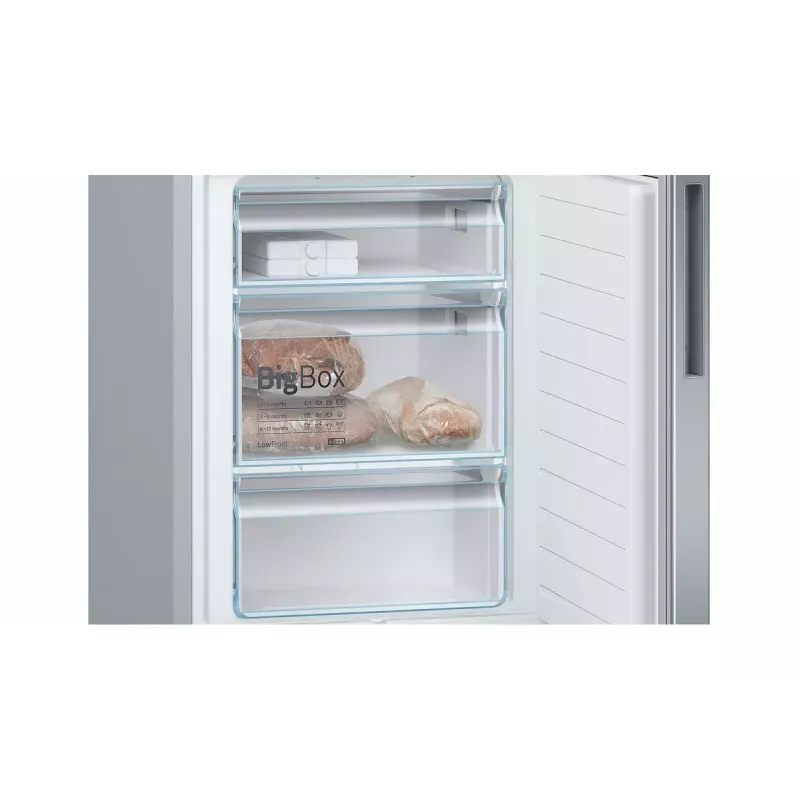 Bosch Serie 6 KGE36AICA Kühl-Gefrierkombination Freistehend 308 l Edelstahl