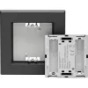Innentemperatur- und Feuchtigkeitssensor HomeMatic HmIP‑STH‑A anthrazit, kabelloser Smart-Home-Sensor