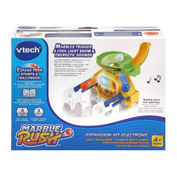 VTech Marble Rush - Erweiterungsset Elektronisch - Trichter, 4 Jahre, Sound, AA, Kunststoff, Mehrfarbig