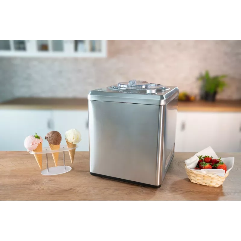 Unold 48872 Eismaschine Kompressor-Eismaschine 2 L 180 W Edelstahl
