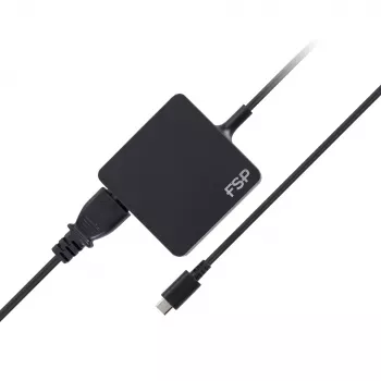 FSP NB C 65 Adapter PD, Ausgang: 5 V, 9 V, 12 V, 15 V, 20 V, Universal, Innenbereich, 100 - 240 V, 50/60 Hz, 65 W, 5 - 20 V