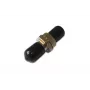 DIGITUS ST / ST Simplex-Koppler Zirkonkeramik-Hülse, Metallgehäuse, mit schwarzen Kappen, Multimode