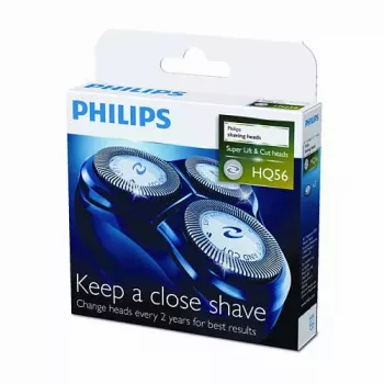 Philips HQ900 Series Rasierköpfe HQ56/50 Recyclable CloseCut Ersatz-Scherköpfe