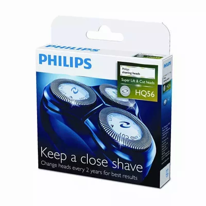 Philips HQ900 Series Rasierköpfe HQ56/50 Recyclable CloseCut Ersatz-Scherköpfe