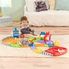 Tut Tut Baby Flitzer Rennstrecke – interaktives Set mit Anschiebefahrzeug